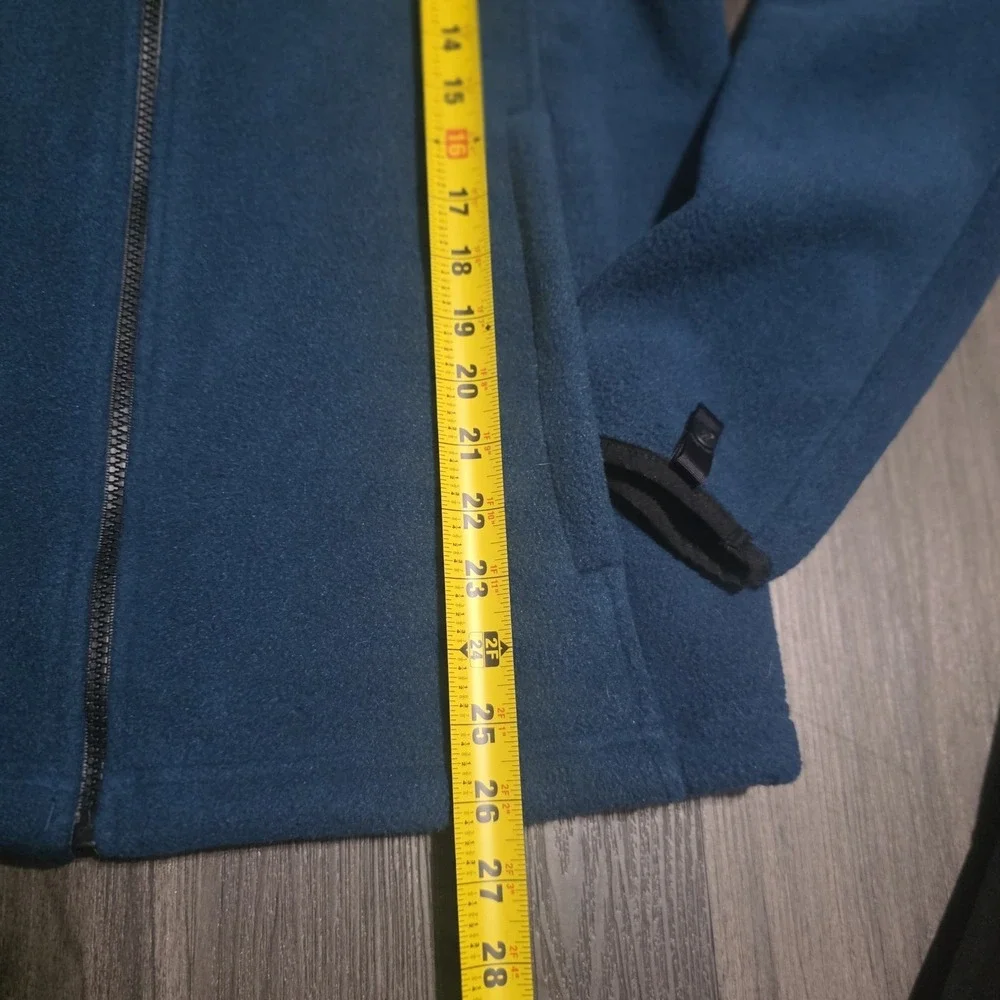 THE NORTH FACE Men's S/P Blue Fleece Full Zip Jacket - Style TKA 100